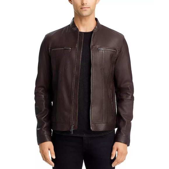 John Varvatos Jackets & Coats New John Varvatos Chocolate Brown